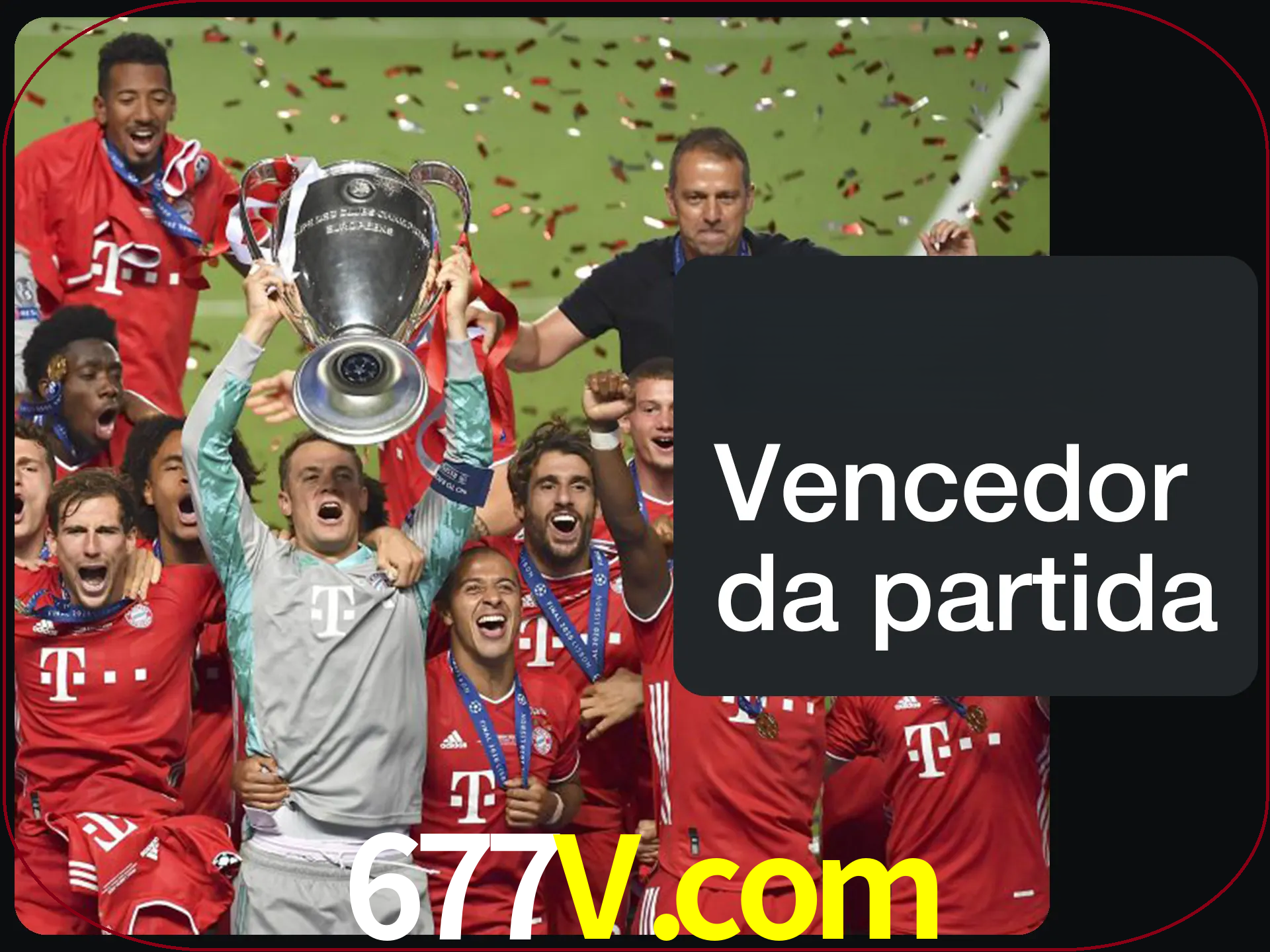 Aposte no vencedor e ganhe uma grande quantia de dinheiro.