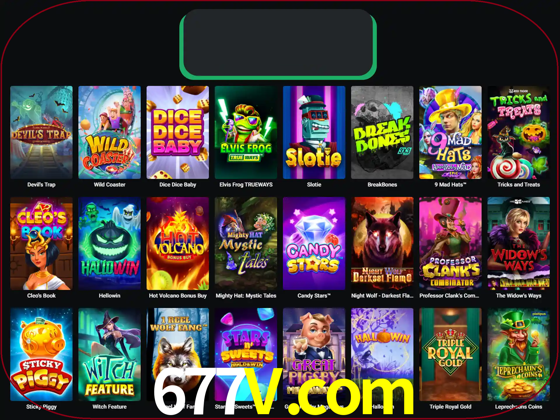 Procure por seus amados jogos de slot.