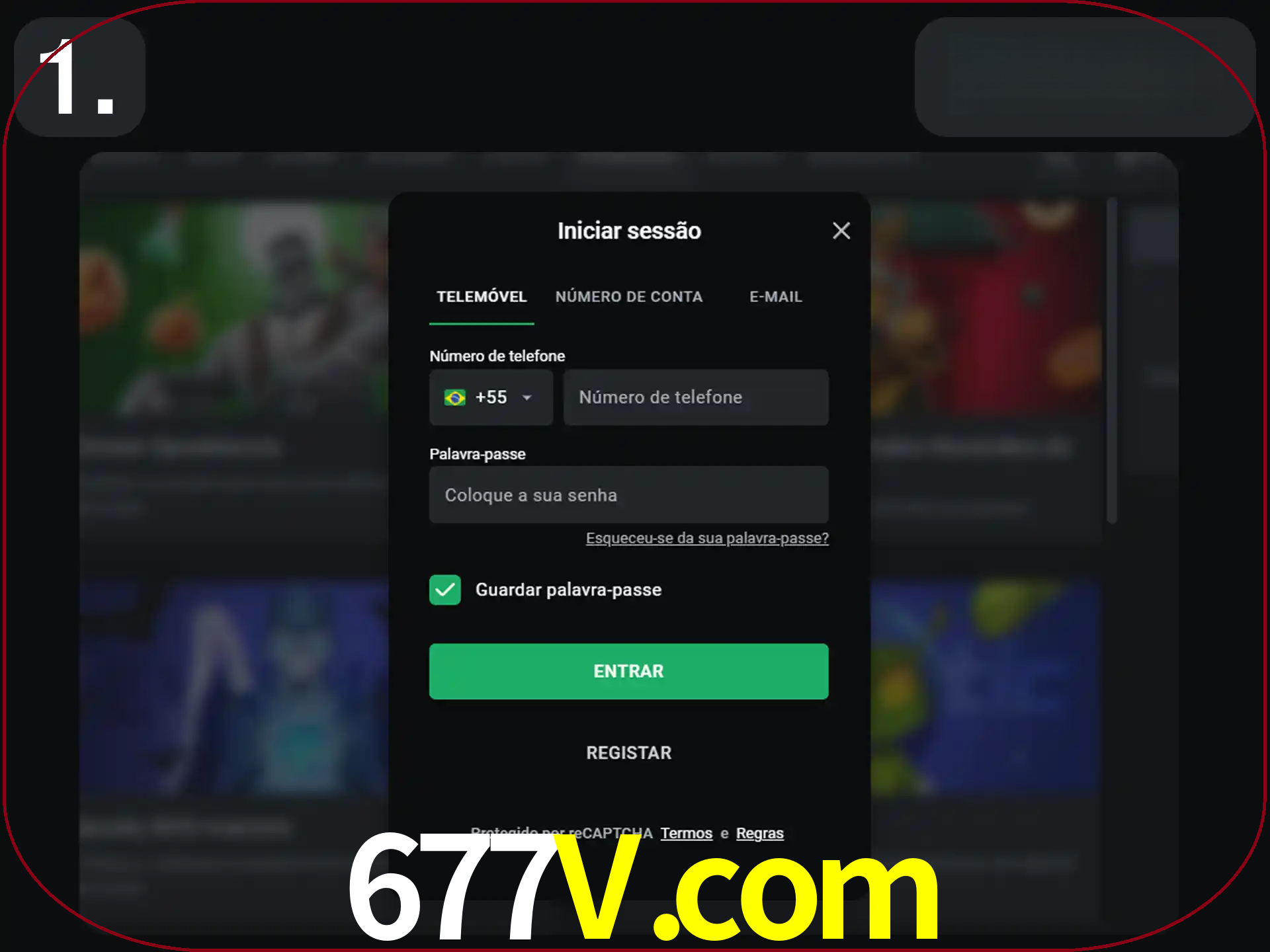 Acesse o site.