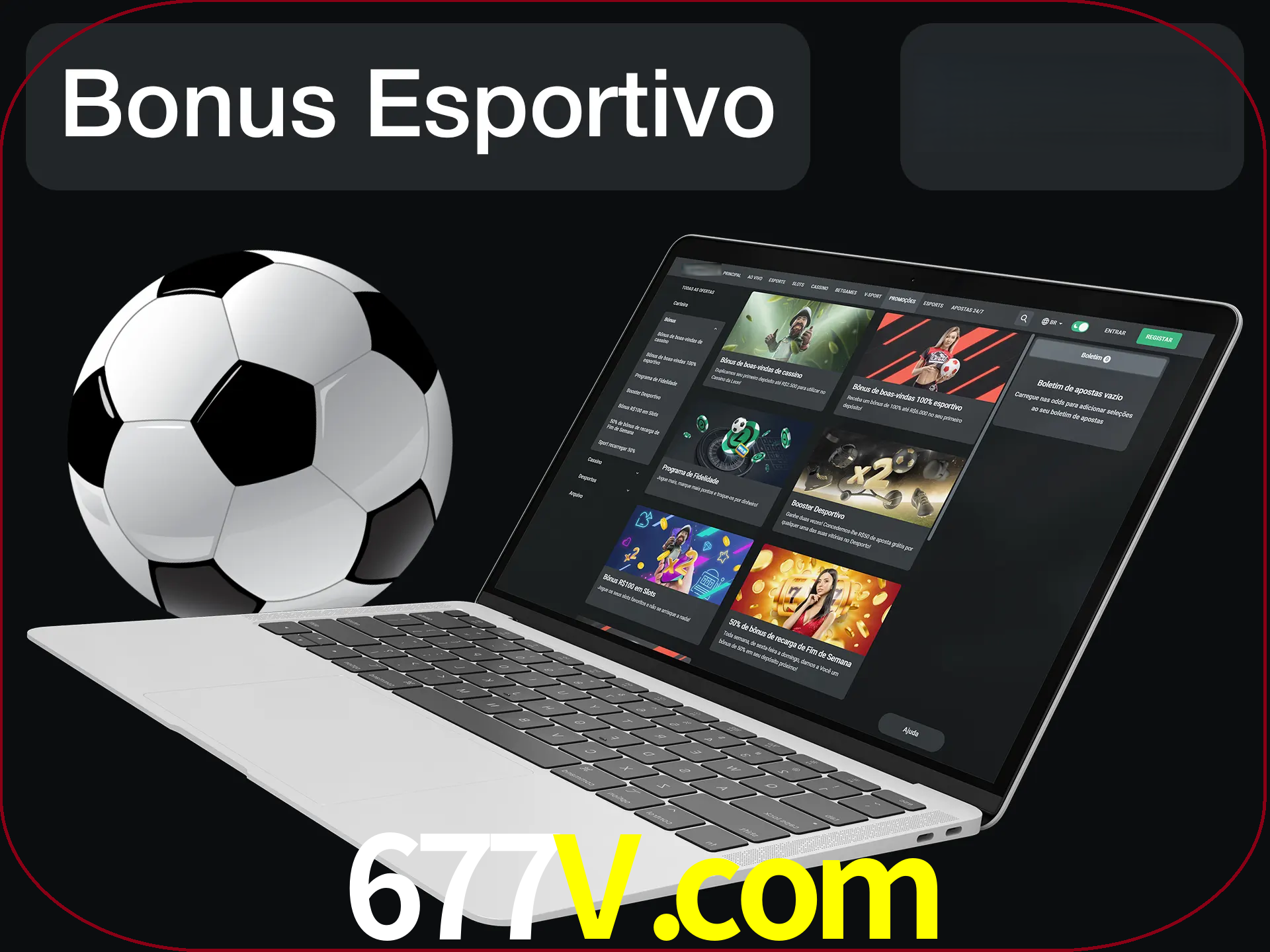 Antes de começar a apostar, use o bônus esportivo.